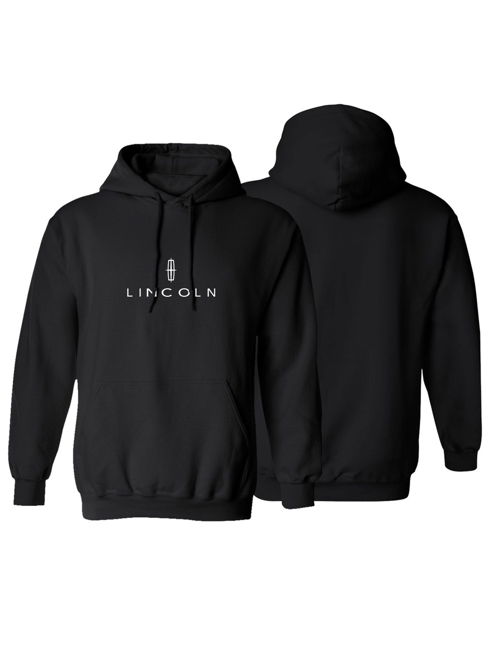 Men’s Lincoln Pullover Hoodie Black